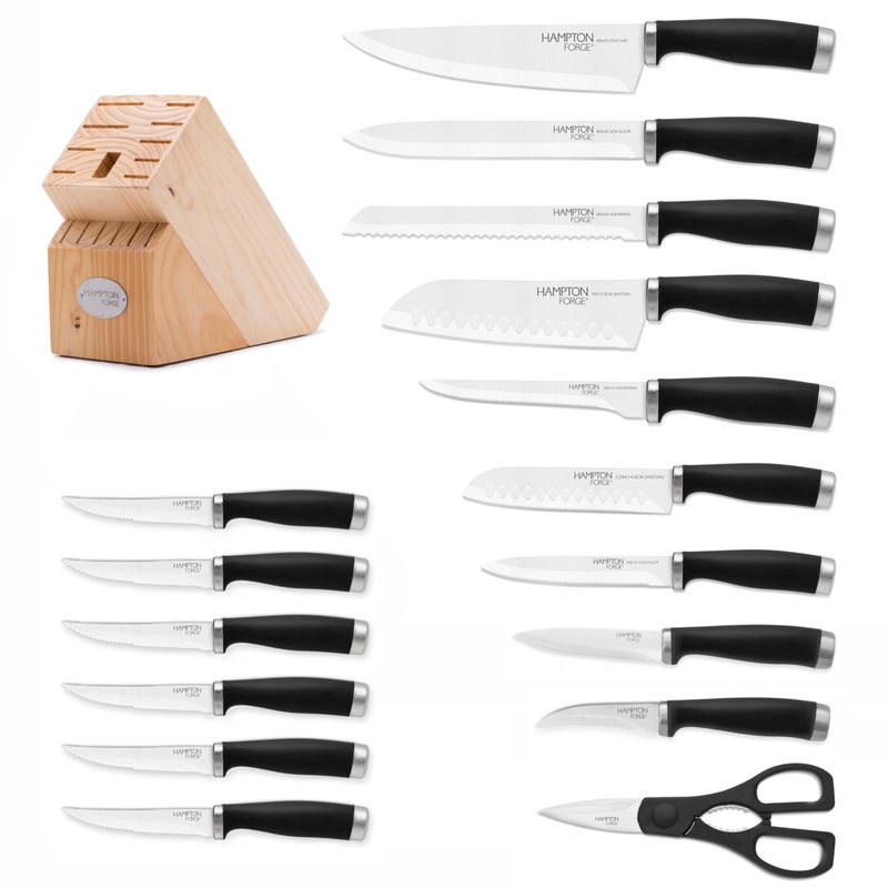Hampton Forge HMC01B010B Epicure 17-Piece Cutlery Set - Image 2